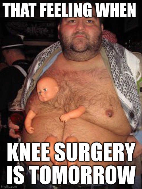 knee surgery memes