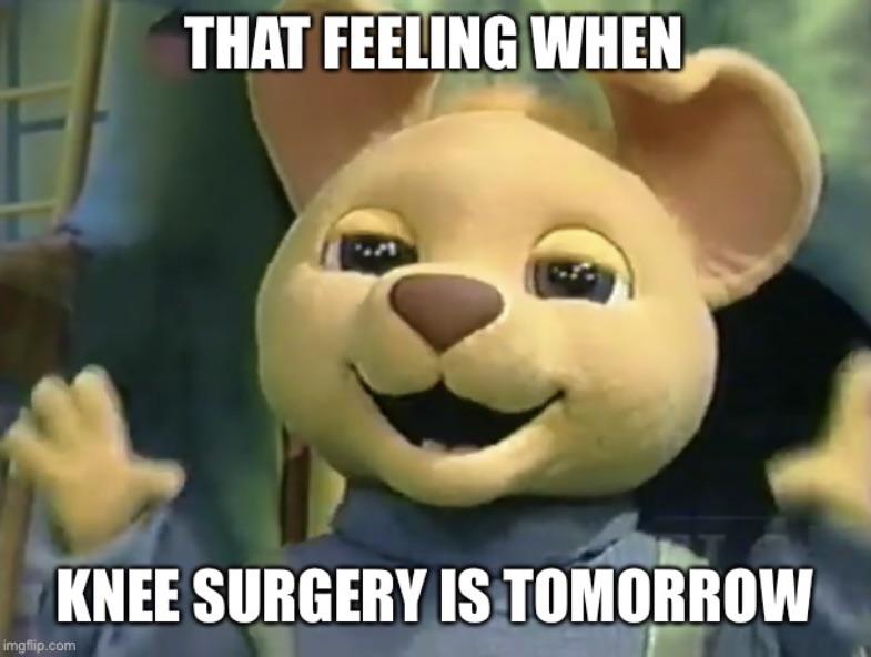 knee surgery memes