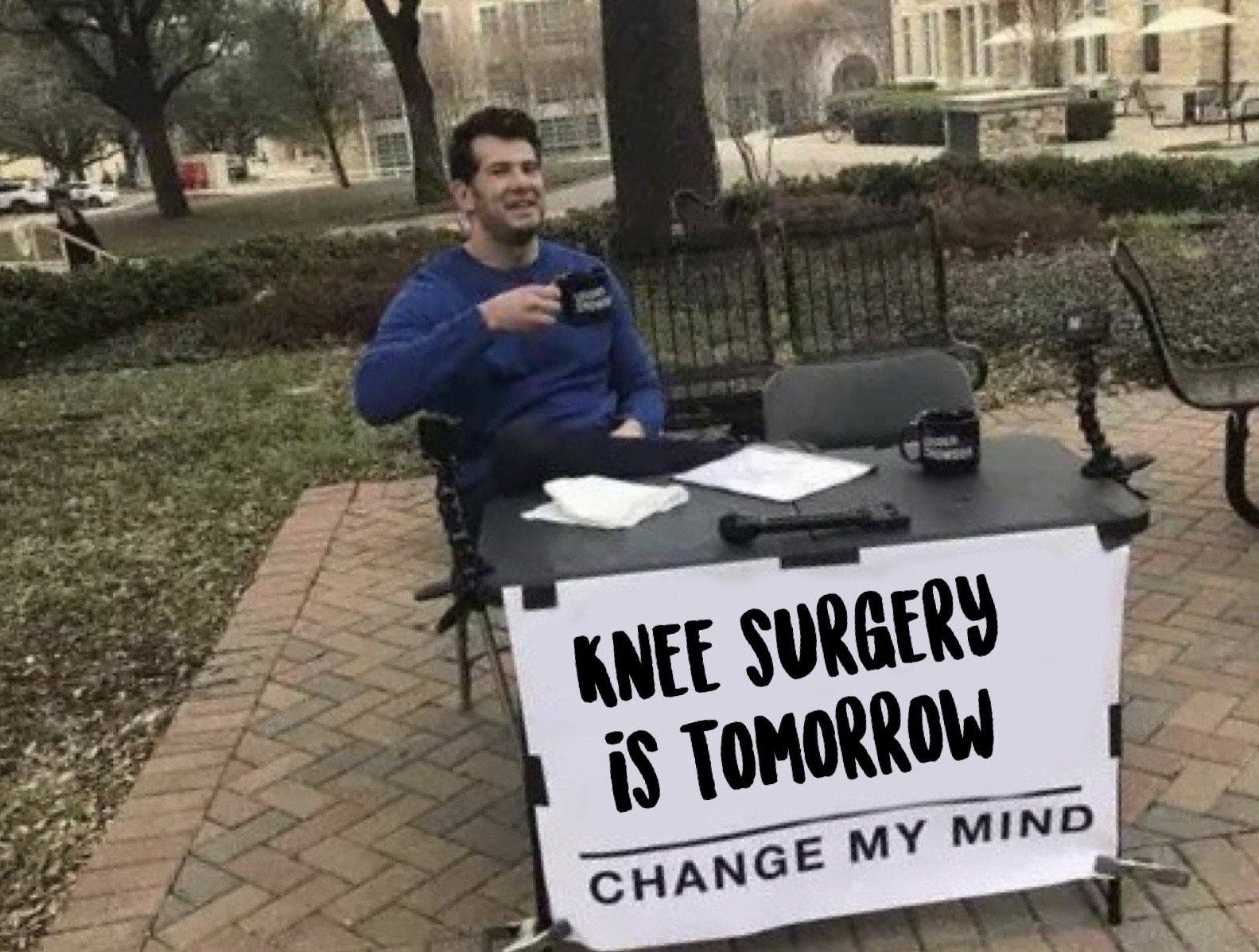 knee surgery memes