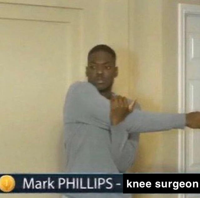 knee surgery memes